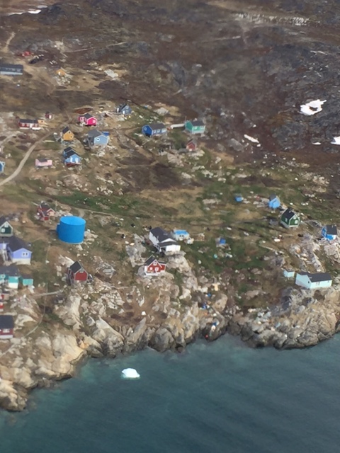Aerial view on Plane Trip of small village.JPG