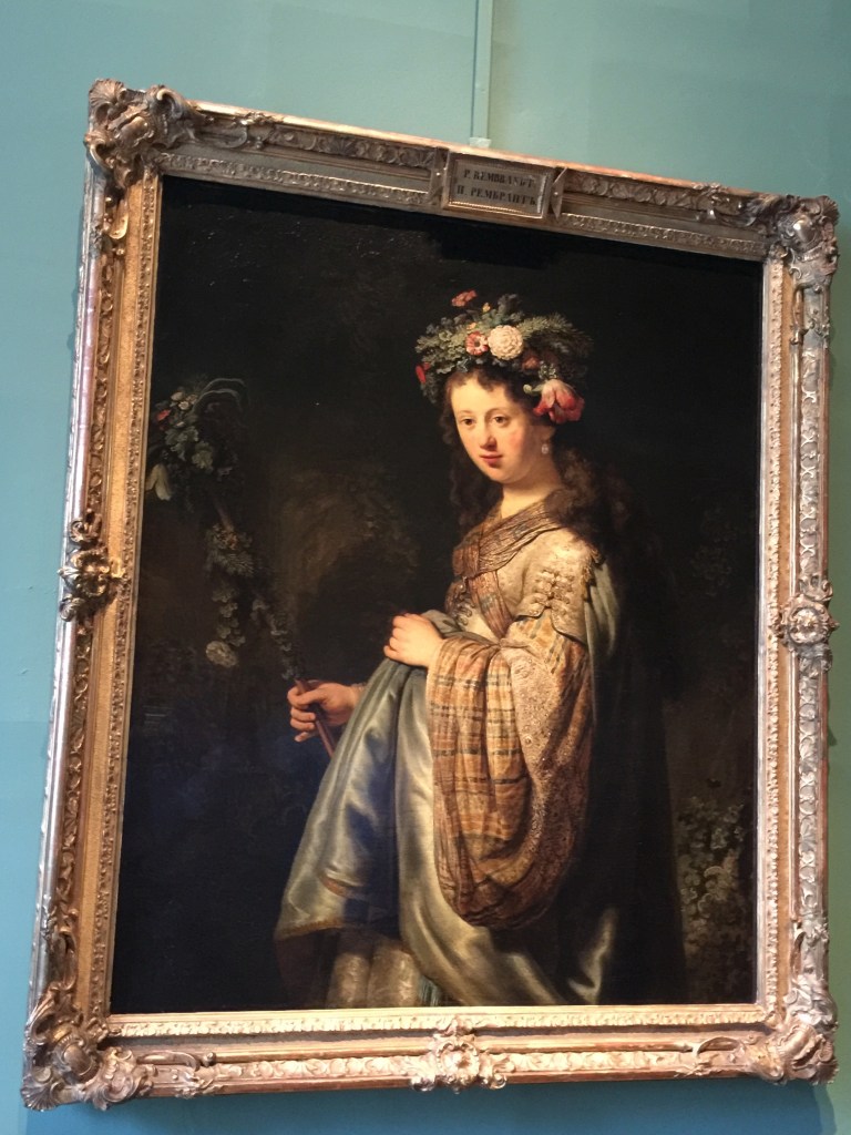 Rembrandt Harmensz Flora, dated 1634